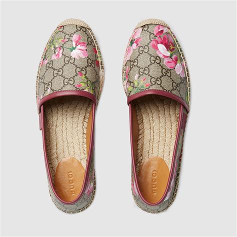 gucci pink spadrilles|Gucci espadrilles blooms.